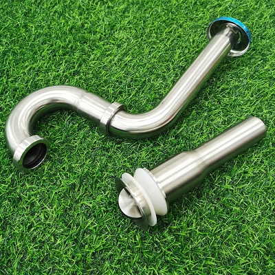 Bộ xiphong lật inox 304 cao cấp cho chậu lavabo