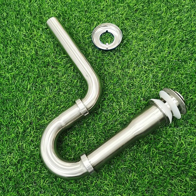 Bộ xiphong lật inox 304 cao cấp cho chậu lavabo