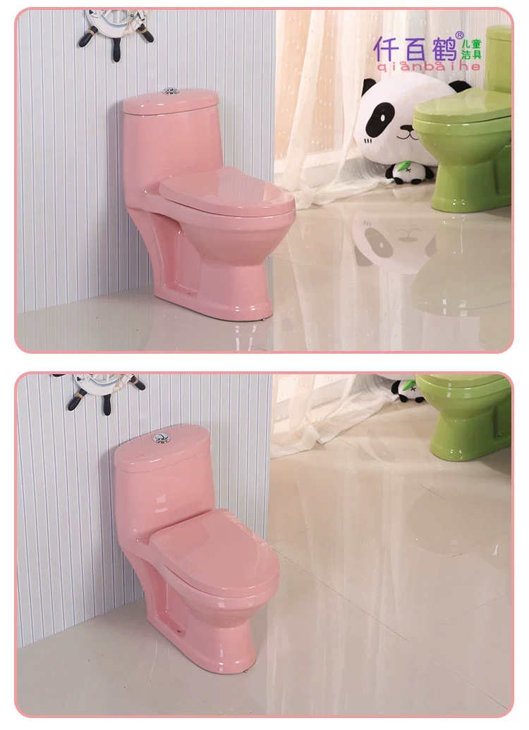 Bồn cầu trẻ em MOONOAH màu hồng MN-1230P