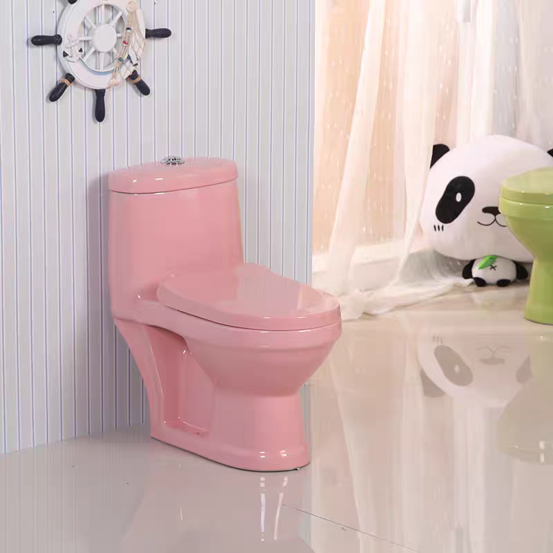 Bồn cầu trẻ em MOONOAH màu hồng MN-1230P