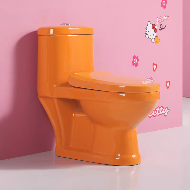 Bồn cầu trẻ em MOONOAH màu cam MN-1230OR