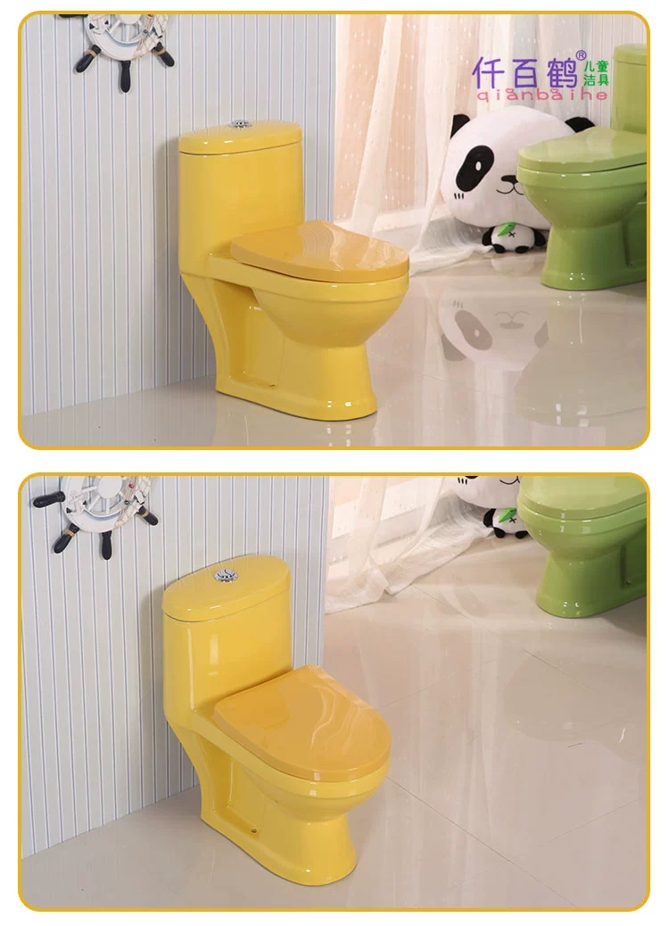Bồn cầu trẻ em MOONOAH màu vàng MN-1230Y