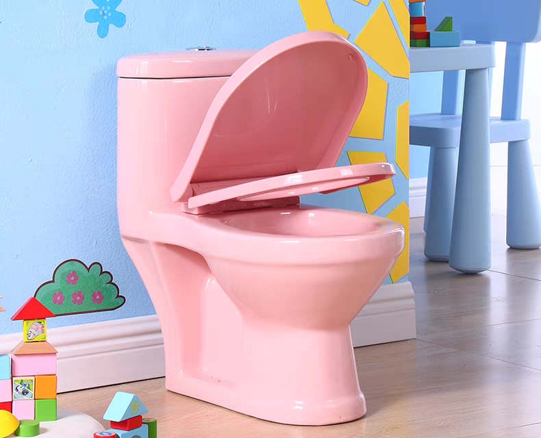 Bồn cầu trẻ em MOONOAH màu hồng MN-1230P