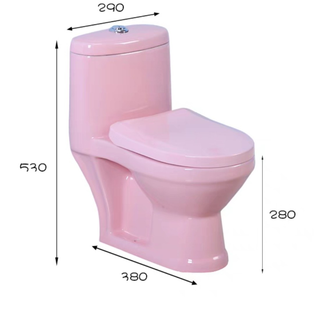 Bồn cầu trẻ em MOONOAH màu hồng MN-1230P