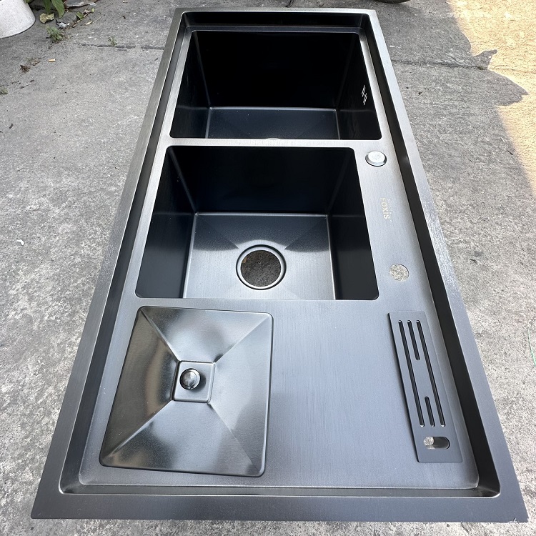 Chậu rửa bát inox 304 công nghệ nano FX-9648ND