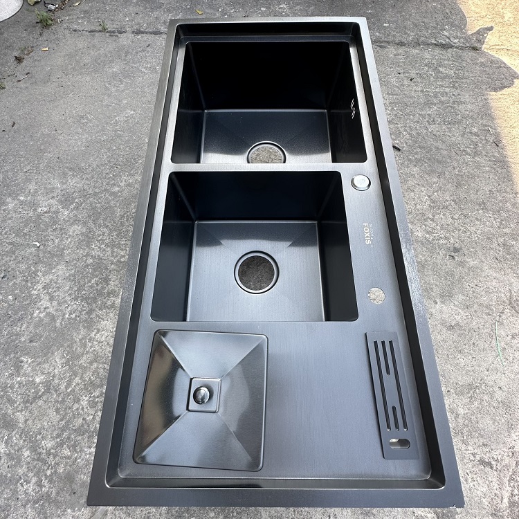 Chậu rửa bát inox 304 công nghệ nano FX-9648ND