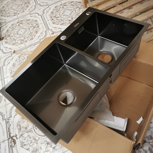 Chậu rửa bát inox 304 nano FX-8045ND-2