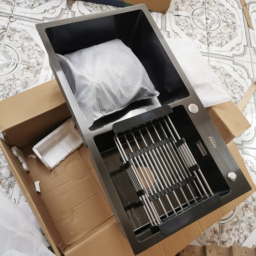 Chậu rửa bát inox 304 nano FX-8045ND-2