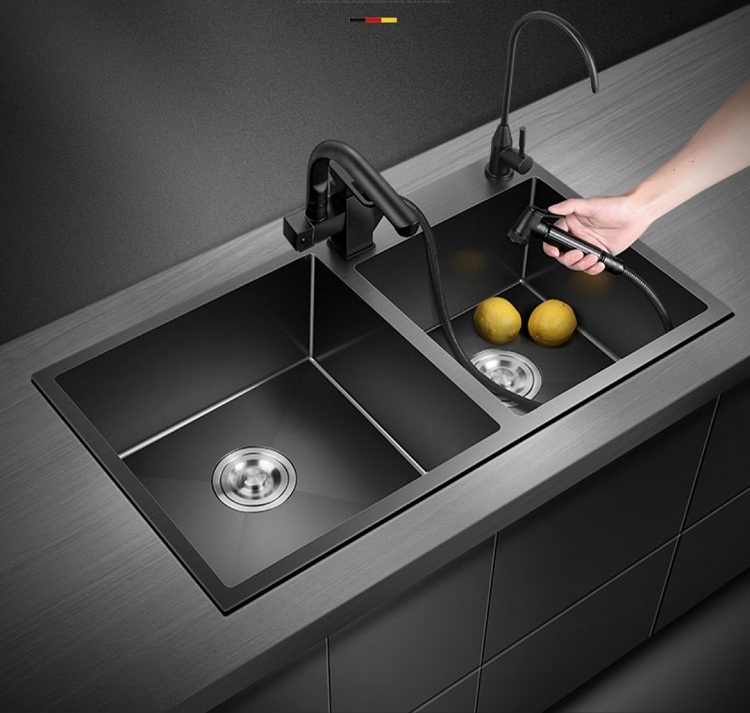 Chậu rửa bát inox 304 nano FX-8045ND-2