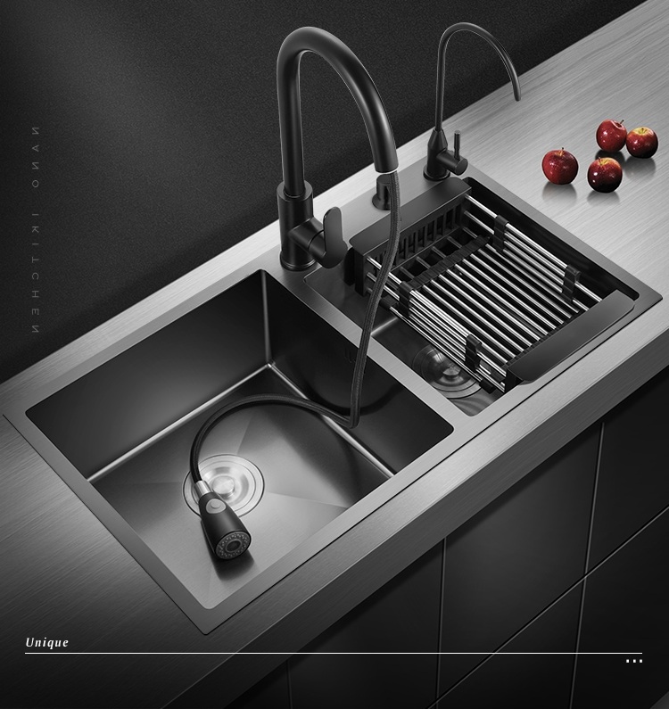 Chậu rửa bát inox 304 nano FX-8045ND-2