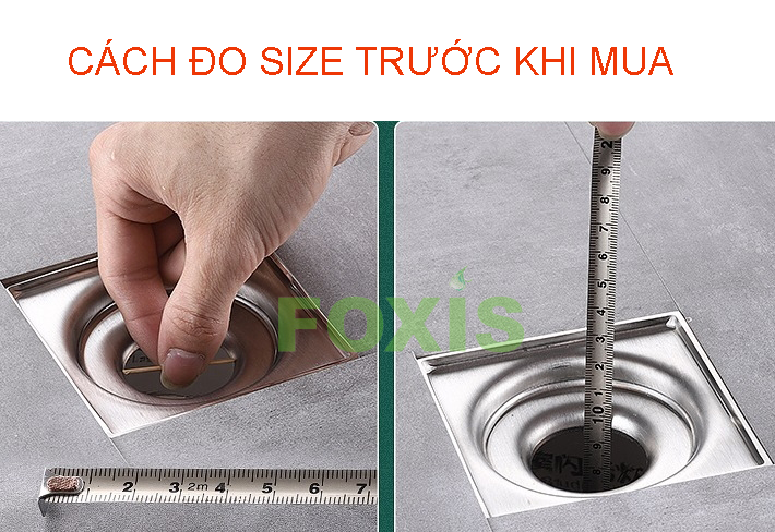 Lõi ngăn mùi thoát sàn Inox 304 ngăn mùi, chống hôi tốt nhất hiện nay