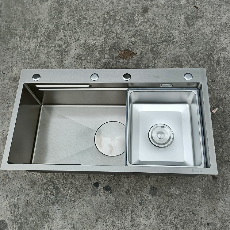 Chậu rửa bát 1 hố cỡ lớn Kích thước 86x48 thương hiệu GRÜNDER