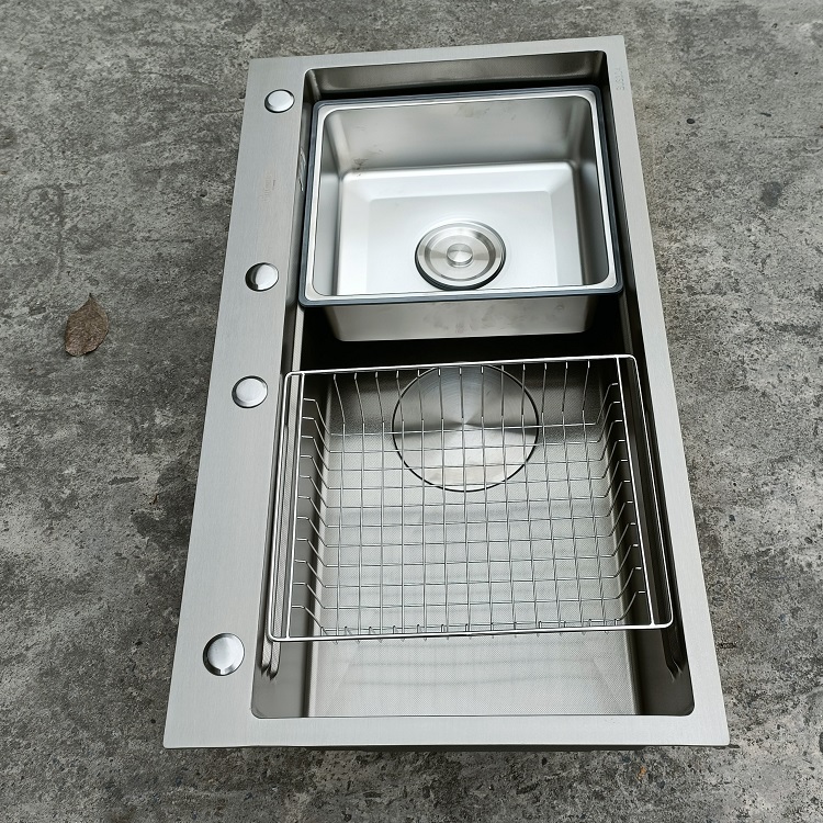 Chậu rửa bát 1 hố cỡ lớn Kích thước 86x48 thương hiệu GRÜNDER