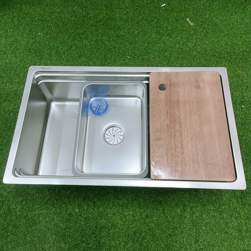 Chậu rửa bát 1 hố GRÜNDER âm bàn
