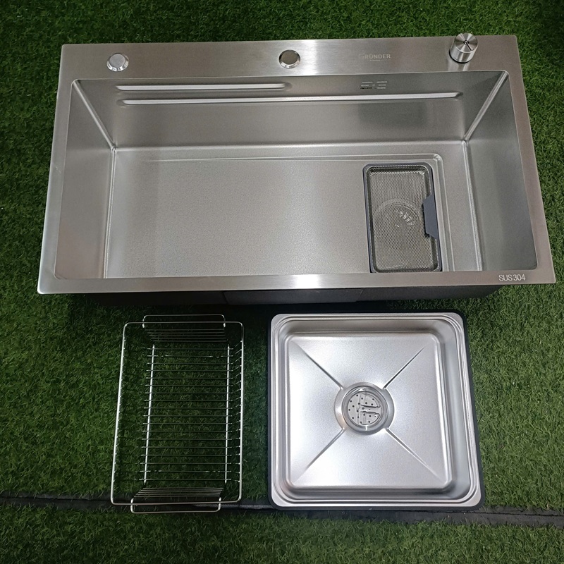 chậu rửa bát 1 hố grunder GR-8046SW