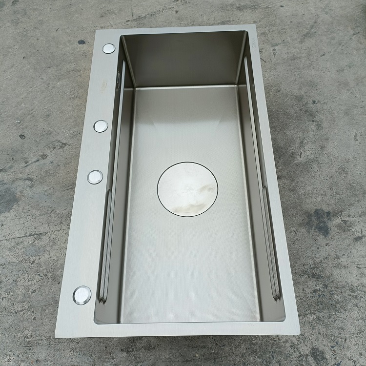 Chậu rửa bát 1 hố cỡ lớn Kích thước 86x48 thương hiệu GRÜNDER