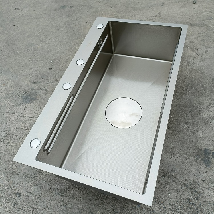 Chậu rửa bát 1 hố cỡ lớn Kích thước 86x48 thương hiệu GRÜNDER