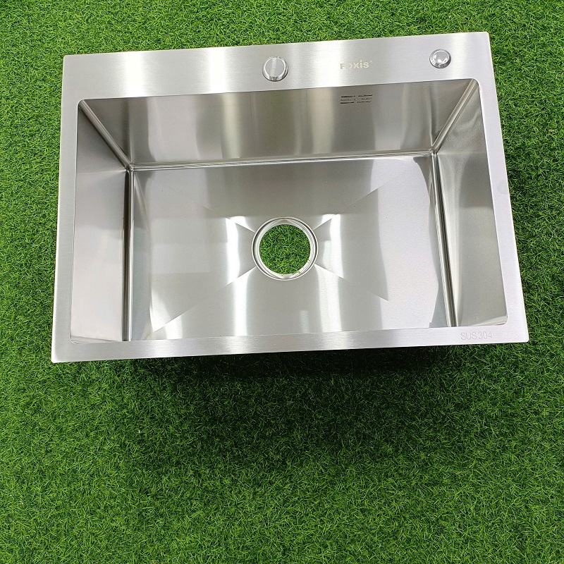Chậu rửa bát 1 hố FOXIS kích thước 62x45cm