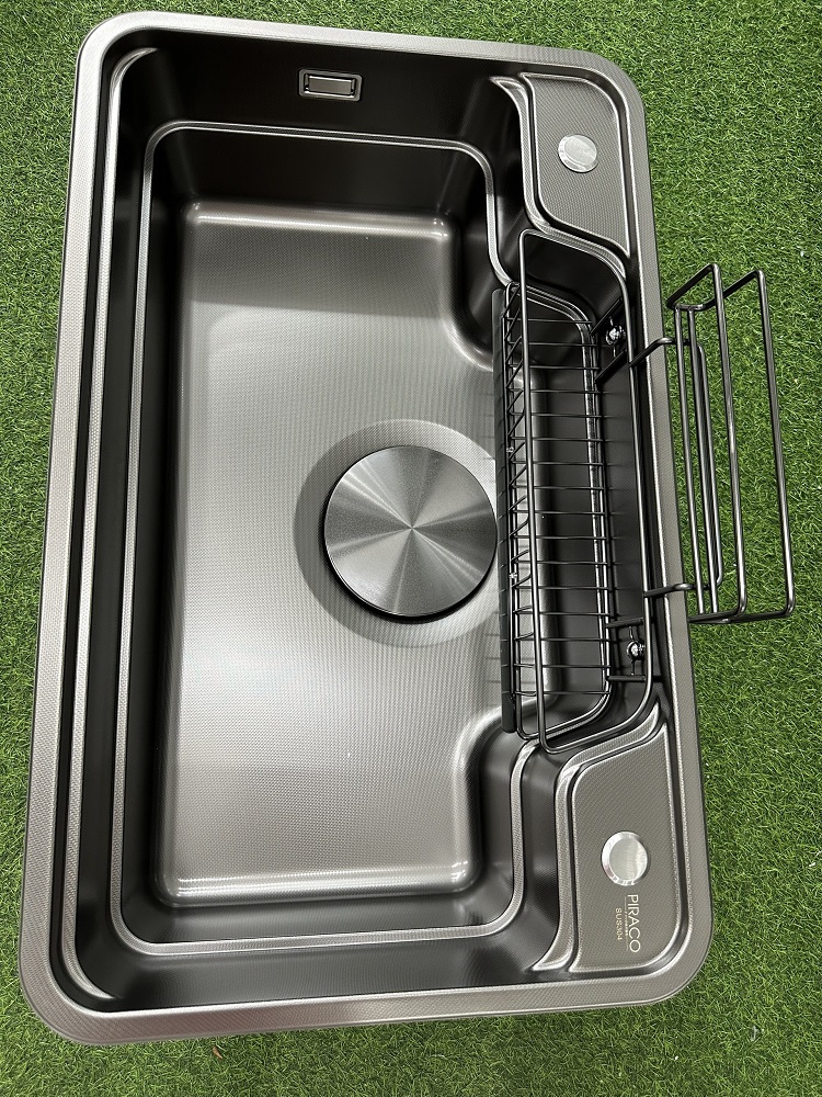 THANH LÝ Chậu rửa bát 1 hố phong cách Nhật Bản kích thước 78x48cm