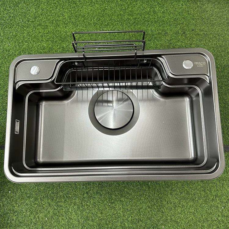 THANH LÝ Chậu rửa bát 1 hố phong cách Nhật Bản kích thước 78x48cm