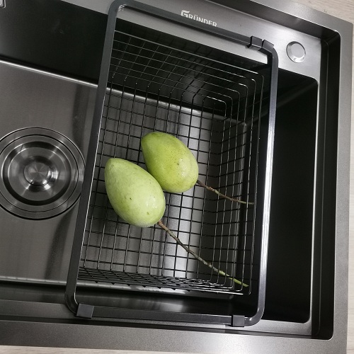 Chậu rửa bát 1 hố cỡ lớn Kích thước 78x46 thương hiệu GRÜNDER