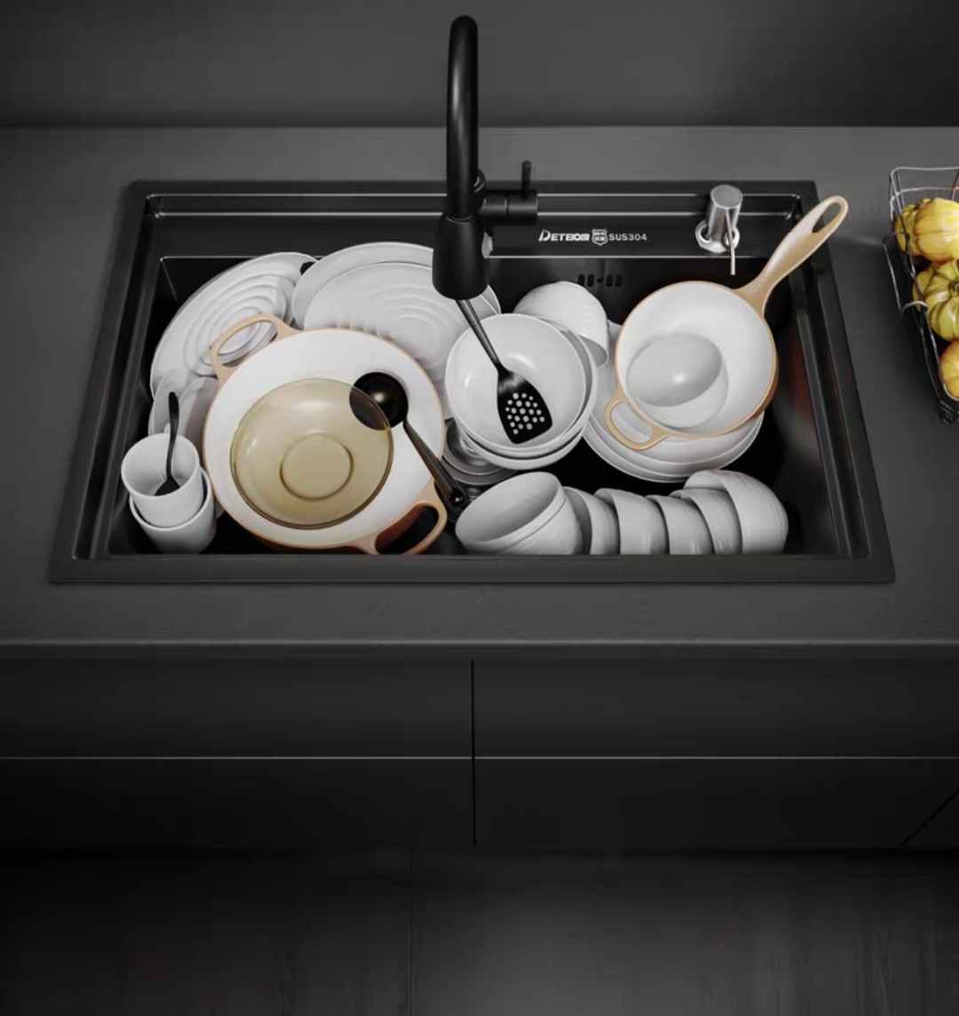 Chậu rửa bát 1 hố cỡ lớn Kích thước 78x46 thương hiệu GRÜNDER