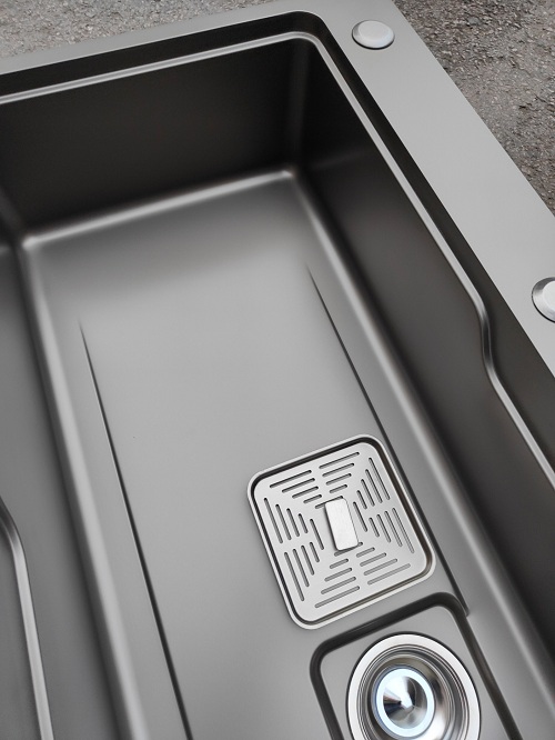 Chậu rửa bát 1 hố cỡ lớn Kích thước 75x46 thương hiệu GRÜNDER