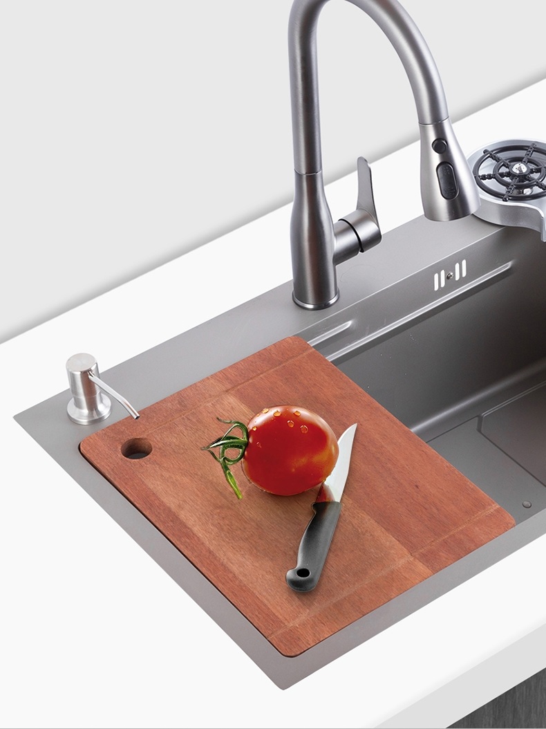 Chậu rửa bát 1 hố cỡ lớn Kích thước 78x48 thương hiệu GRÜNDER