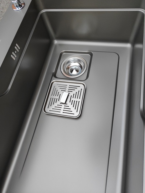 Chậu rửa bát 1 hố cỡ lớn Kích thước 75x46 thương hiệu GRÜNDER