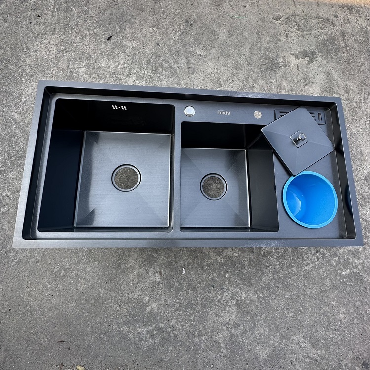 Chậu rửa bát inox 304 công nghệ nano FX-9648ND