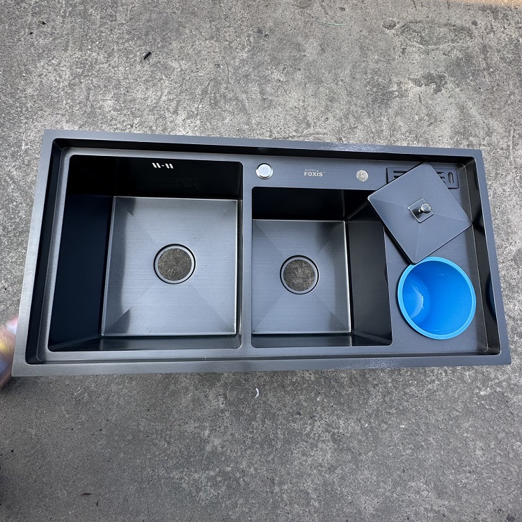 Chậu rửa bát inox 304 công nghệ nano FX-9648ND