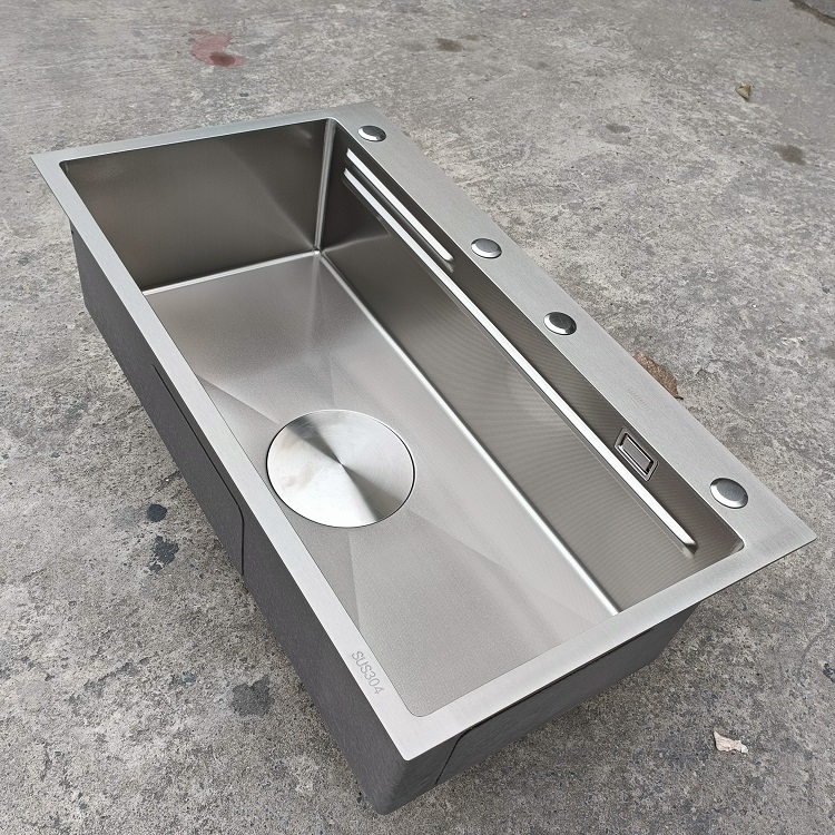 Chậu rửa bát 1 hố cỡ lớn Kích thước 86x48 thương hiệu GRÜNDER