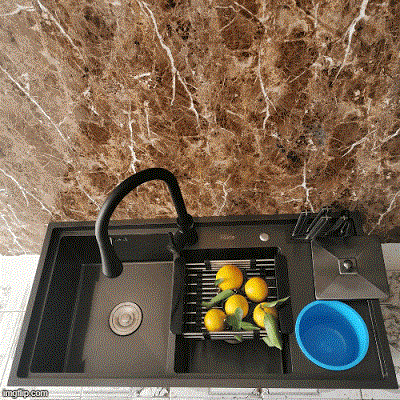 Chậu rửa bát inox 304 công nghệ nano FX-9648ND