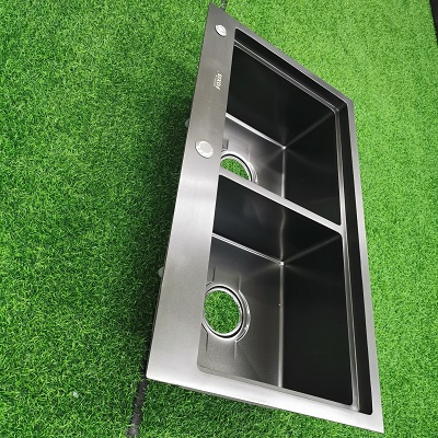 Chậu rửa bát inox nano FX-8247ND