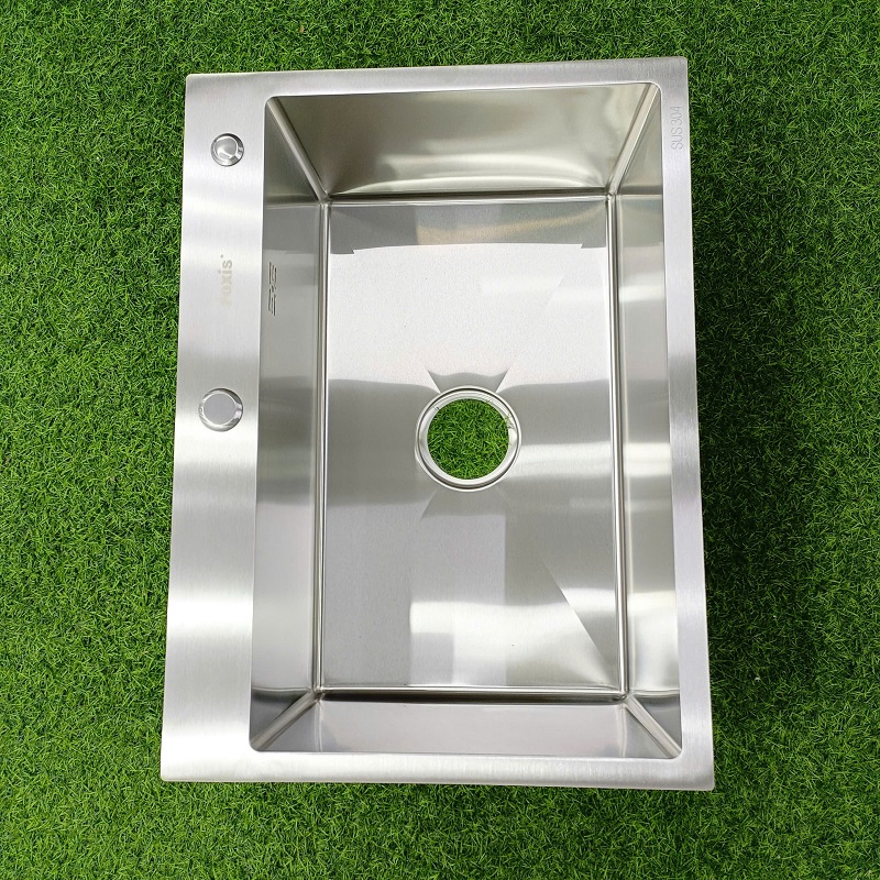 Chậu rửa bát 1 hố FOXIS kích thước 62x45cm