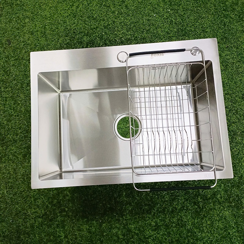 Chậu rửa bát 1 hố FOXIS kích thước 62x45cm