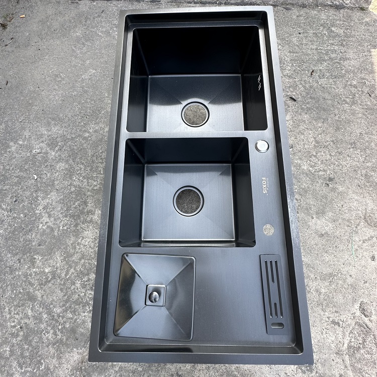 Chậu rửa bát inox 304 công nghệ nano FX-9648ND