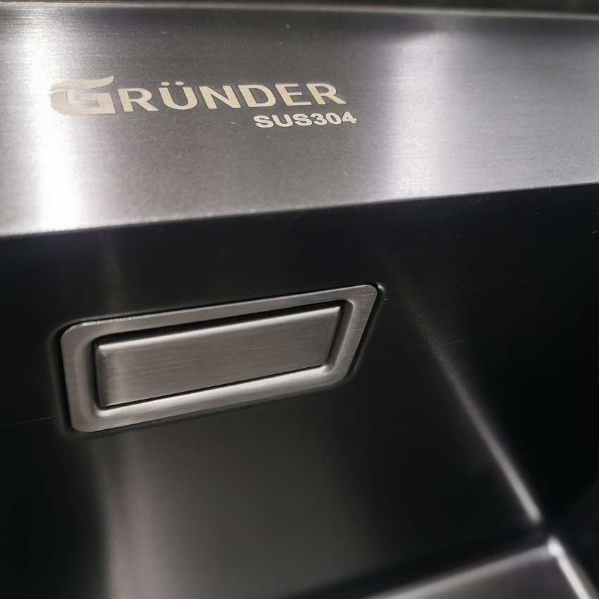 Chậu rửa bát inox 304 nano cao cấp GRÜNDER GR-8246ND