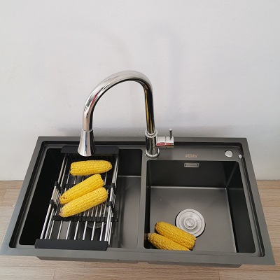 Chậu rửa bát inox 304 công nghệ nano FX-8045ND
