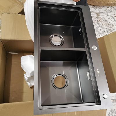 Chậu rửa bát inox nano FX-8247ND