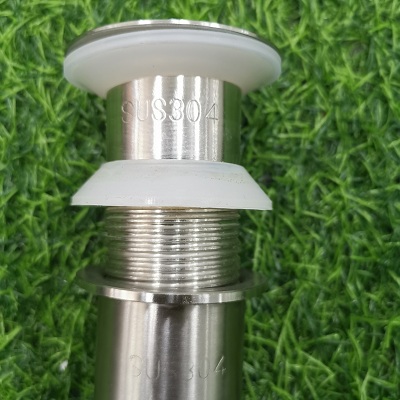 Đầu xiphong thoát nước dạng nhấn inox 304 MN-902