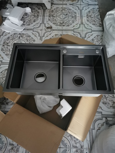 Chậu rửa bát inox 304 công nghệ nano FX-8045ND