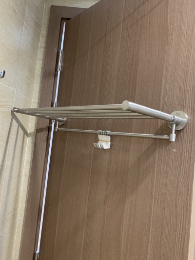 Vắt khăn giàn inox 304 thông minh gập xoay 90 độ MN-81002