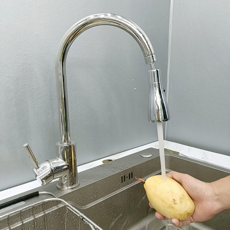 Vòi chậu rửa chén inox 304 GR-635-1G