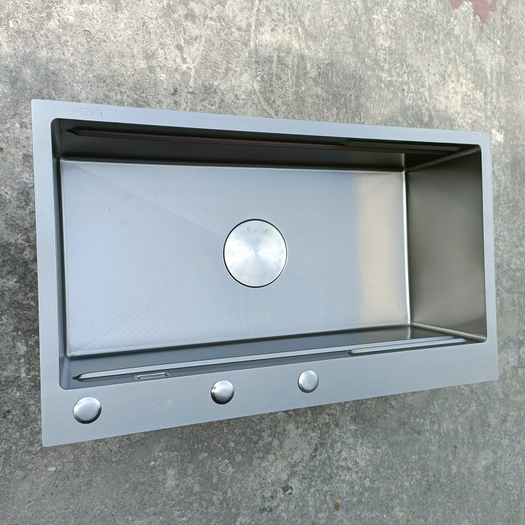 Chậu rửa bát 1 hố cỡ lớn Kích thước 82x48 thương hiệu GRÜNDER