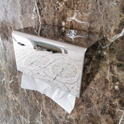 Hộp đựng giấy vệ sinh đôi inox 304