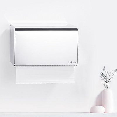 Hộp đựng giấy vệ sinh đôi inox 304