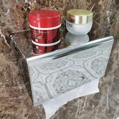 Hộp đựng giấy vệ sinh đôi inox 304