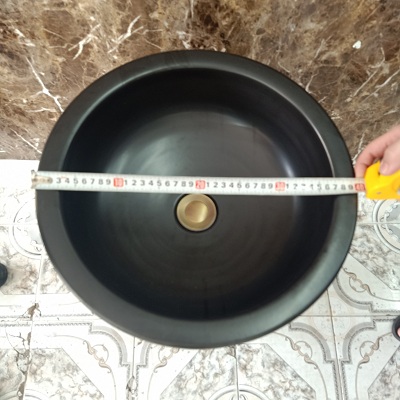 Chậu rửa mặt lavabo chân đứng ban công, ngoài trời