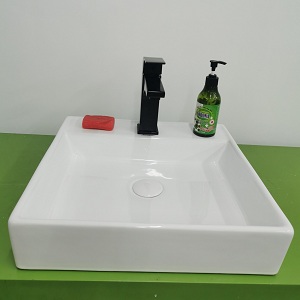 Chậu lavabo rửa mặt men diệt khuẩn sáng bóng MN-C249